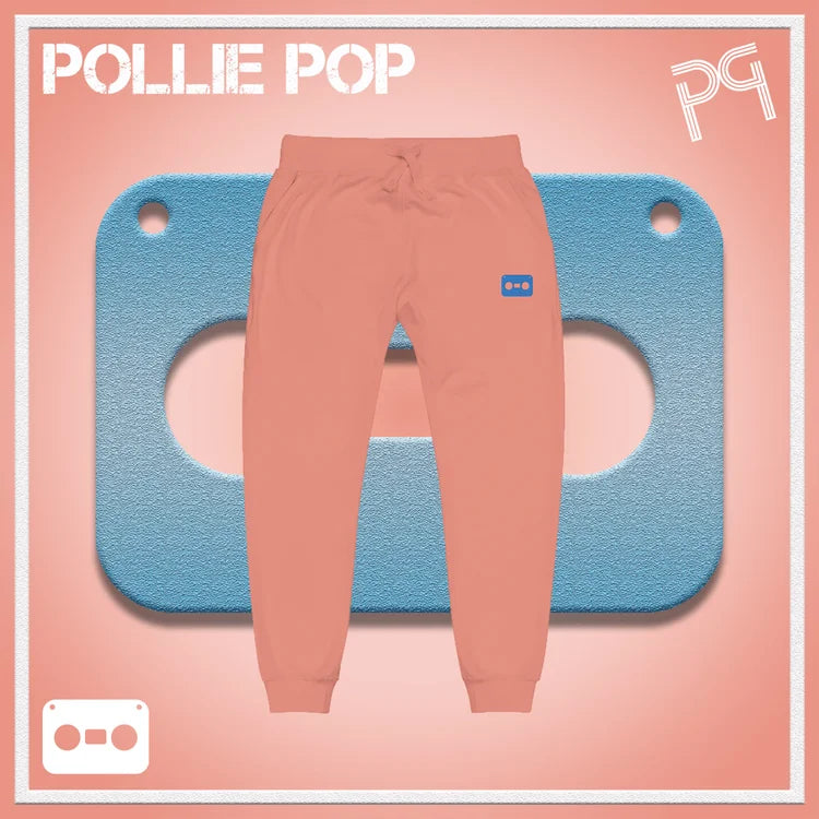 Teal Tape Joggers 4