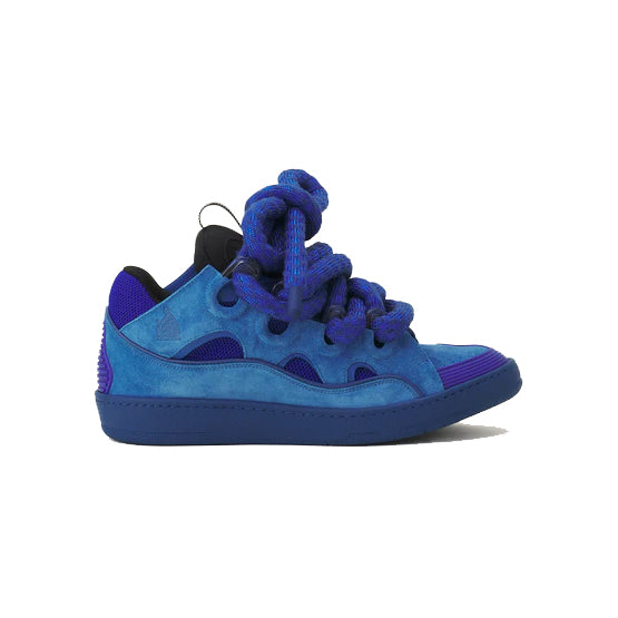 #Lanvin #Curb ##Sneakers #BlueBlack