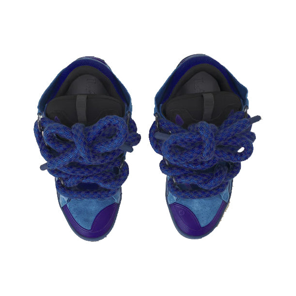 #Lanvin #Curb ##Sneakers #BlueBlack