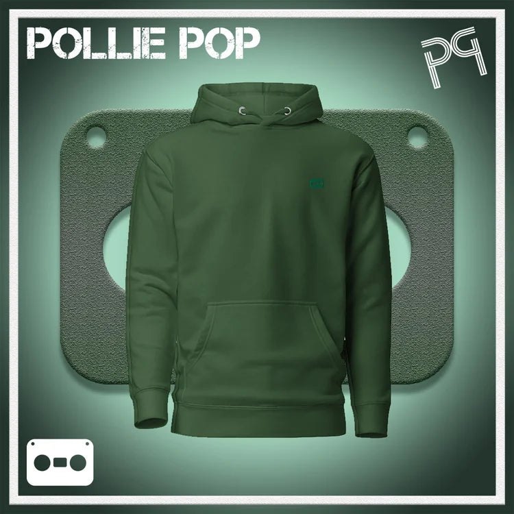 Dark Green Tape Hoodie