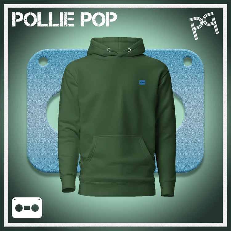 Teal Tape Hoodie