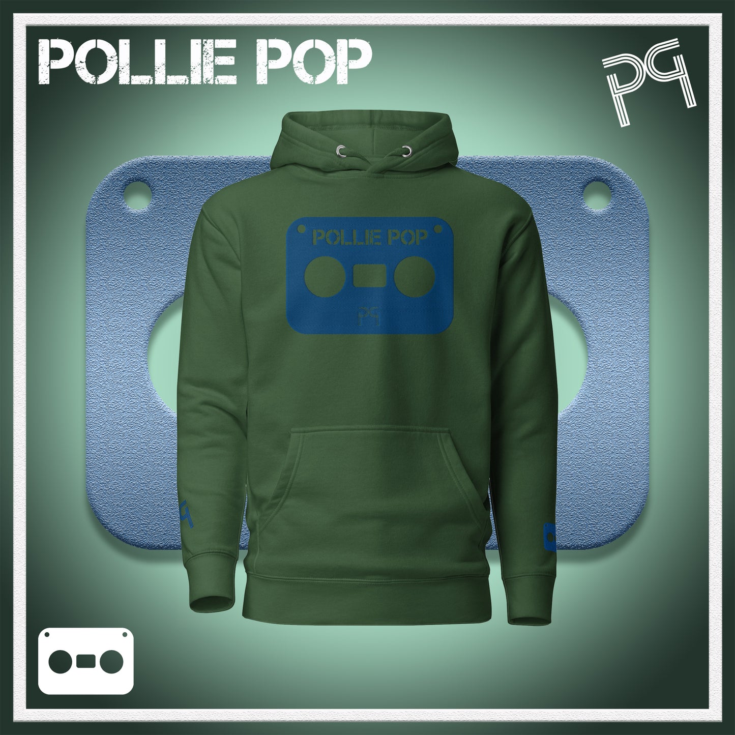 Big Blue Tape Hoodie