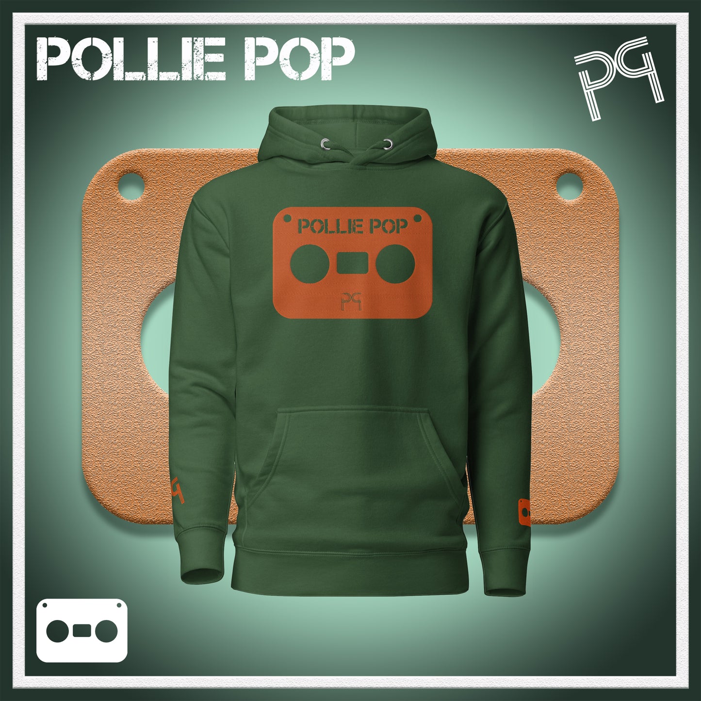 Big Orange Tape Hoodie