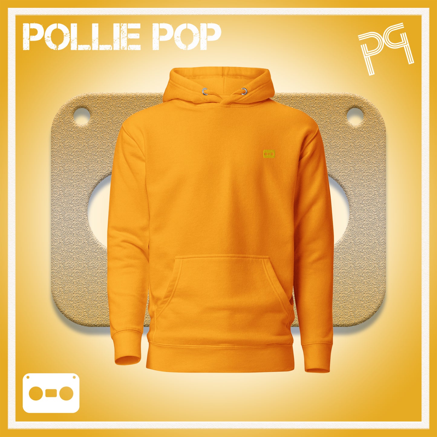 Gold Tape Hoodie