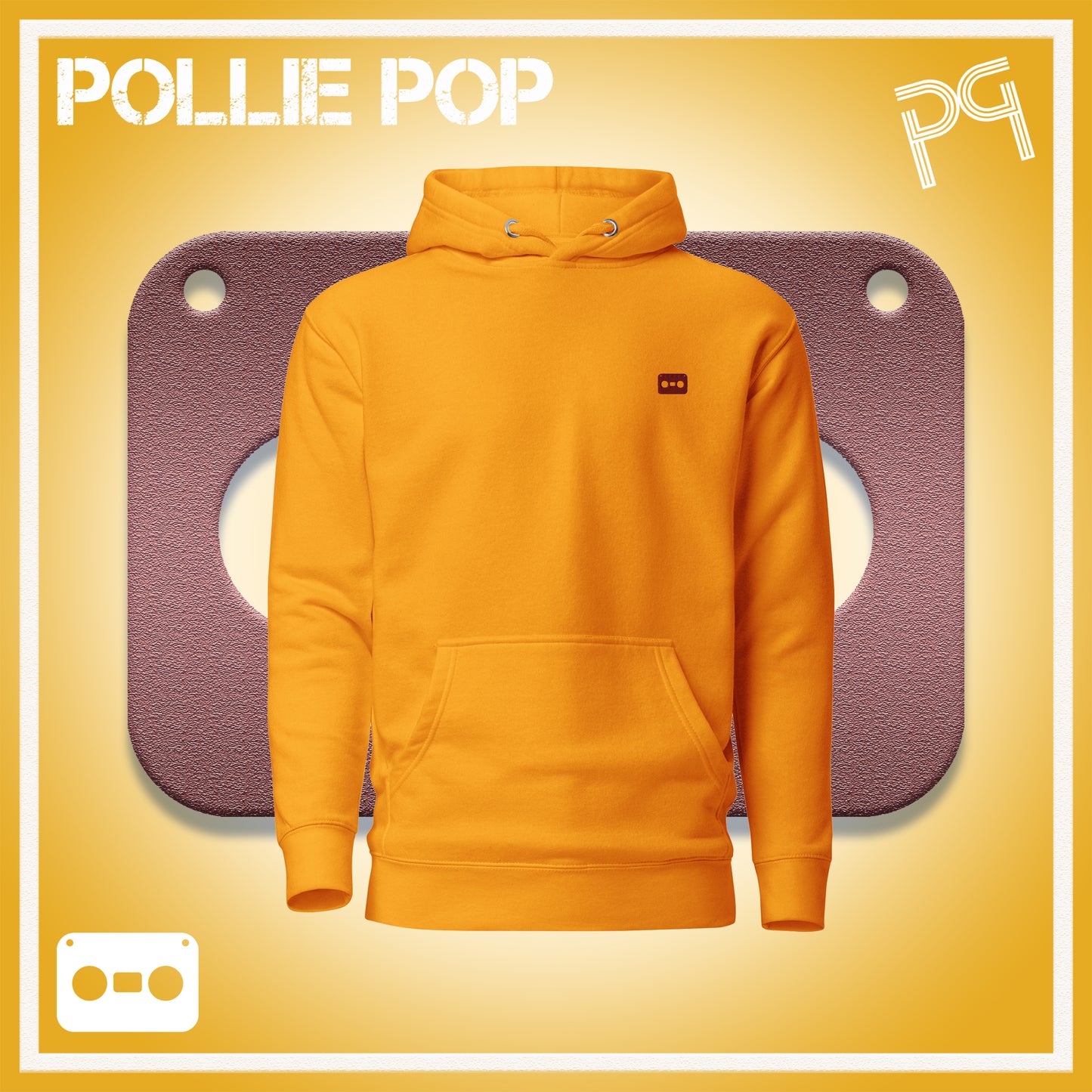 Wineberry Tape Hoodie