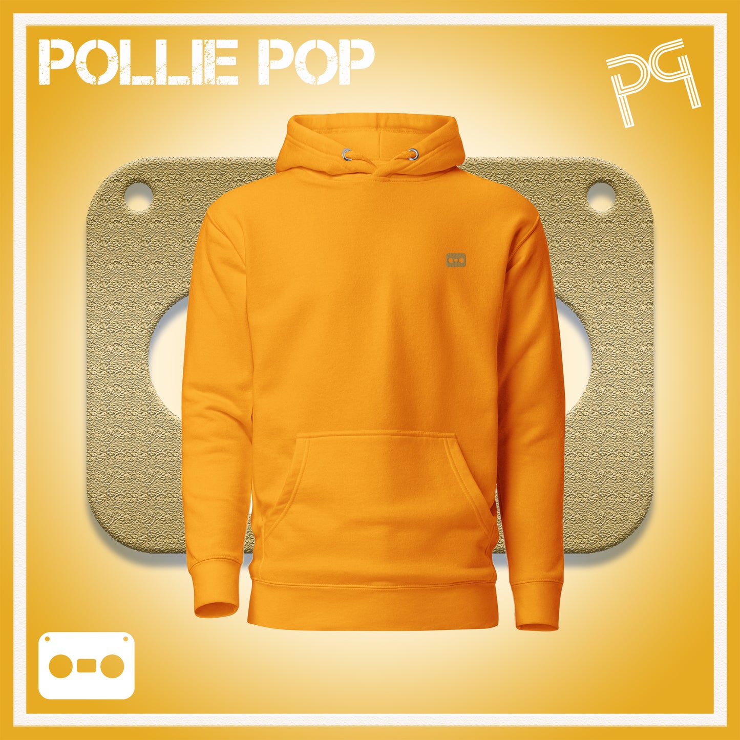 Old Gold Tape Hoodie