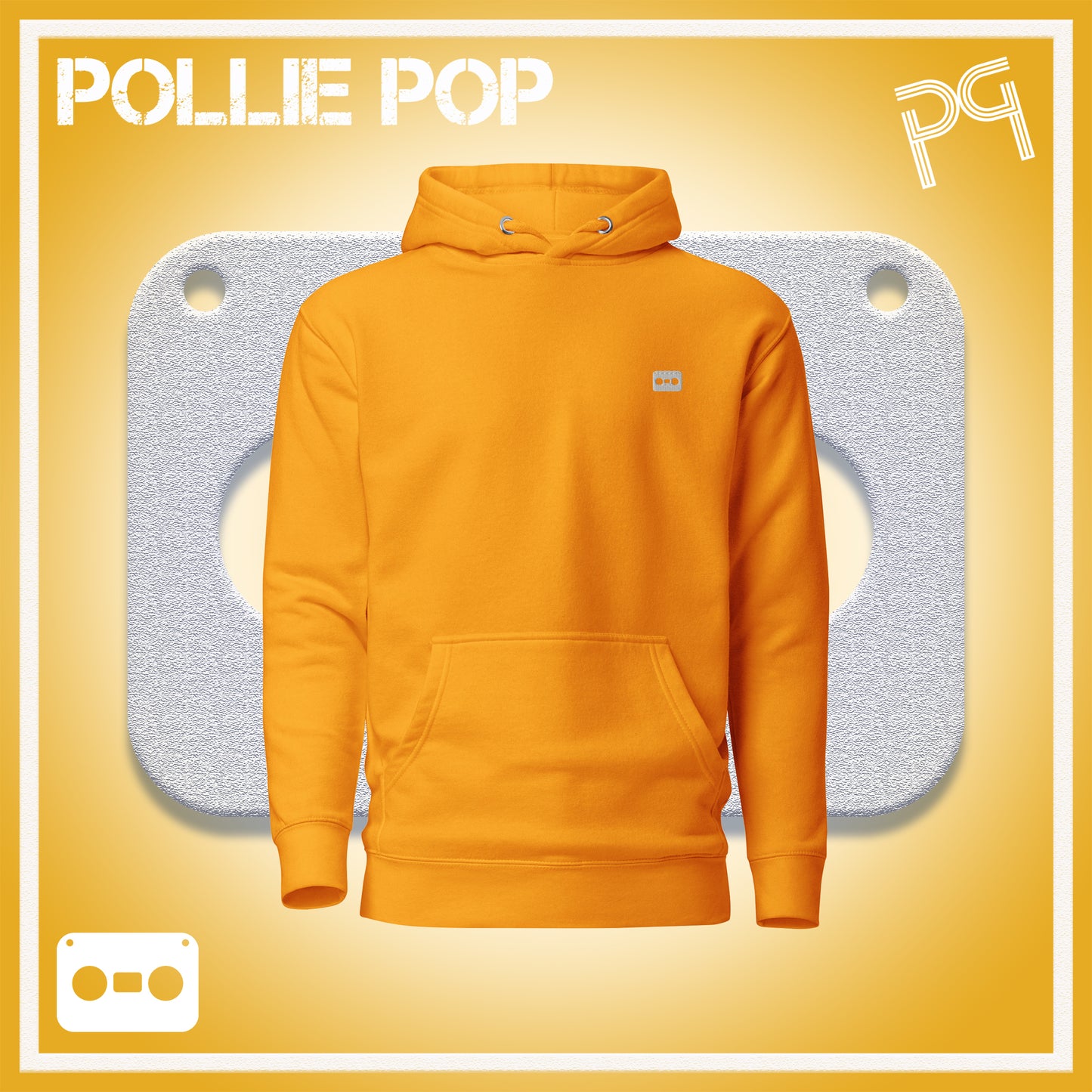 White Tape Hoodie 4