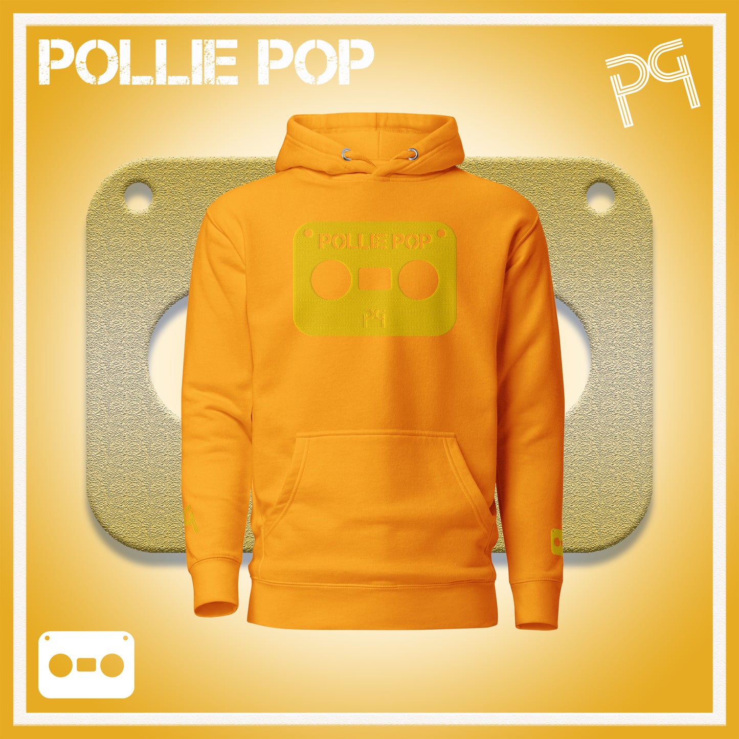Big Gold Tape Hoodie