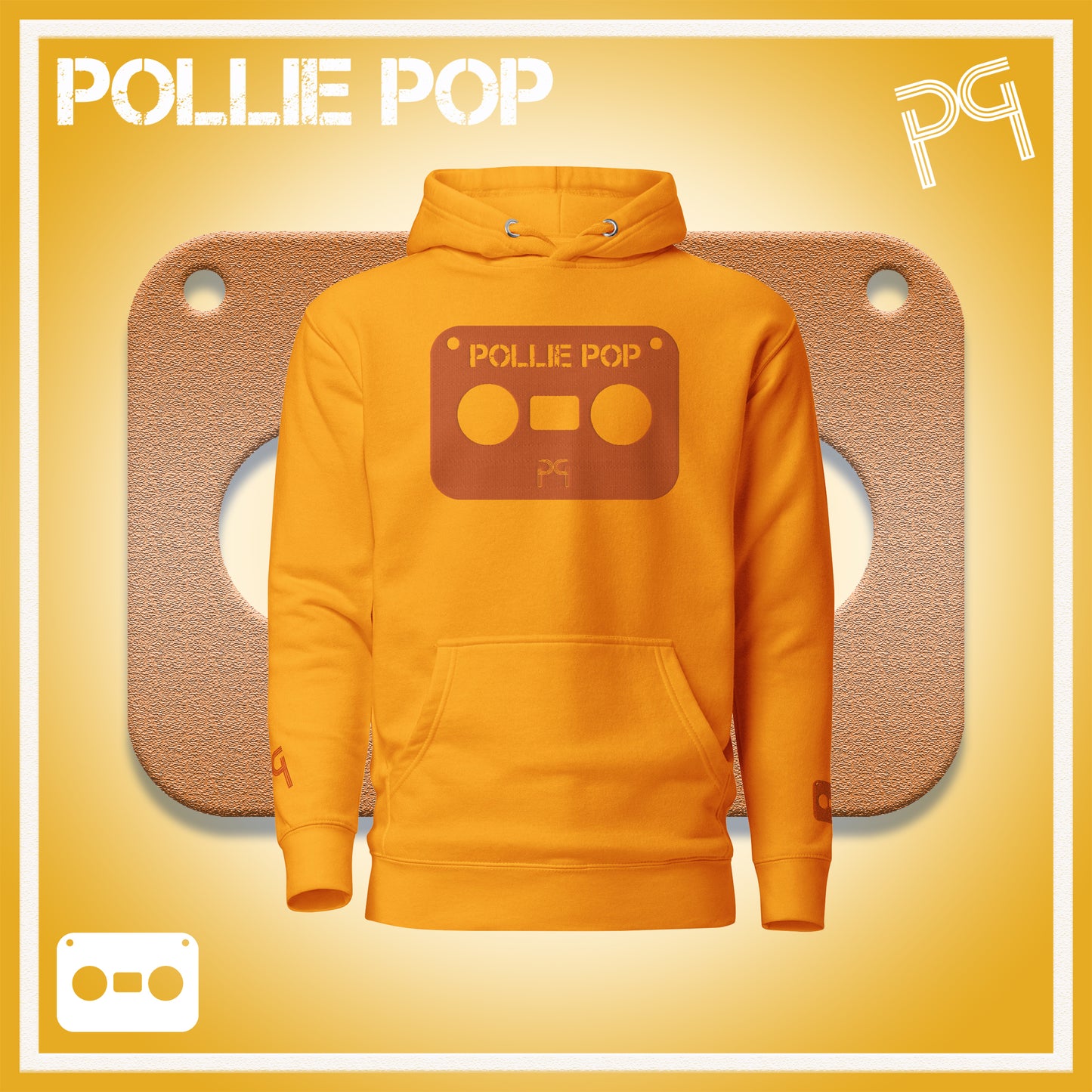 Big Orange Tape Hoodie
