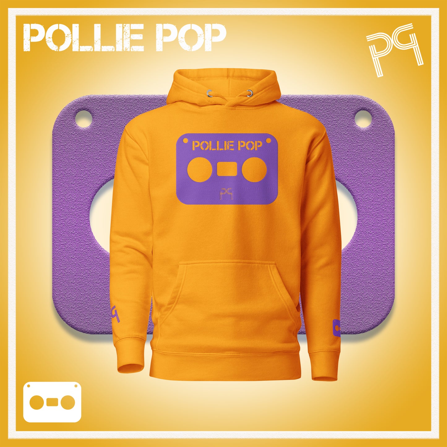 Big Purple Tape Hoodie