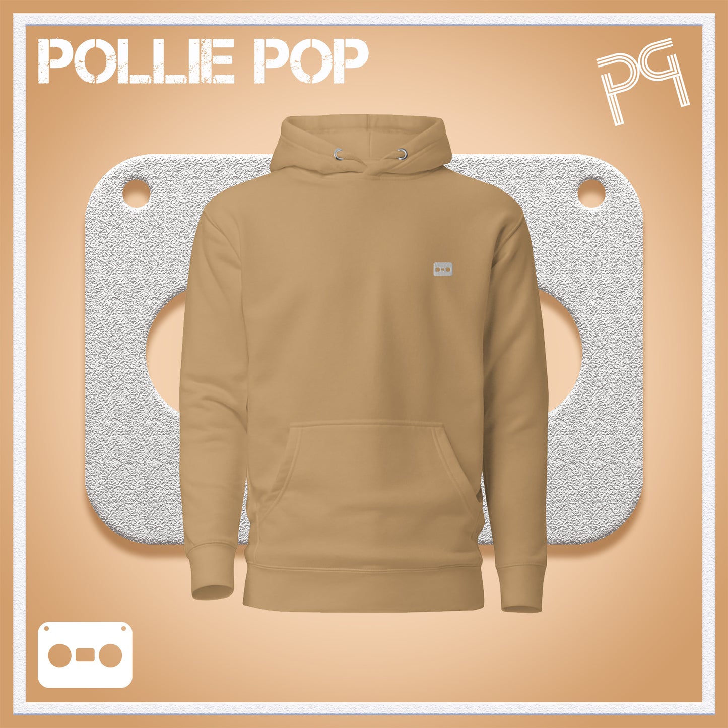 White Tape Hoodie 4