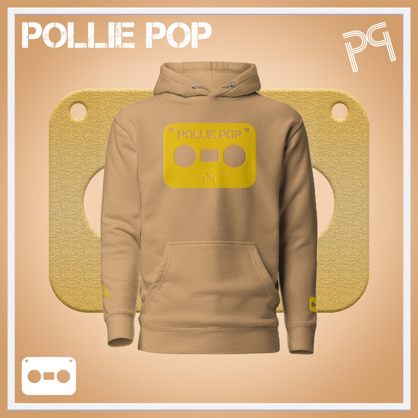 Big Gold Tape Hoodie