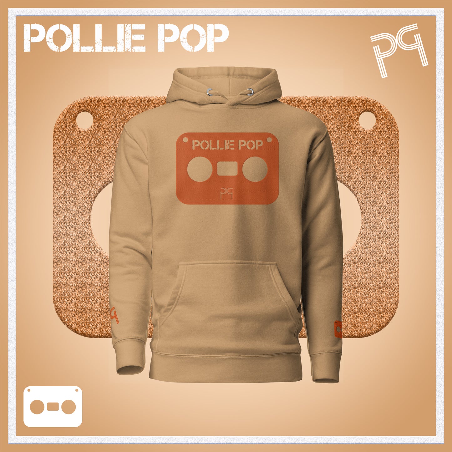 Big Orange Tape Hoodie