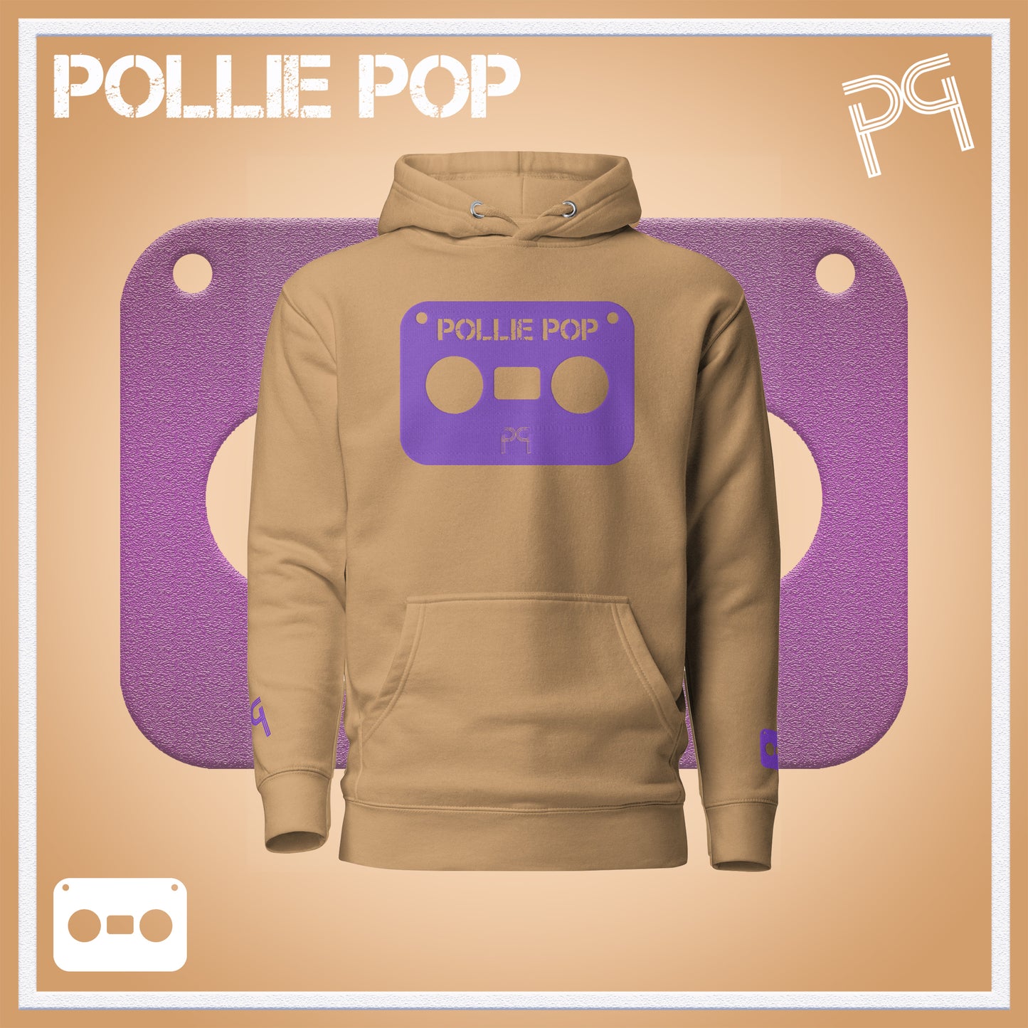 Big Purple Tape Hoodie