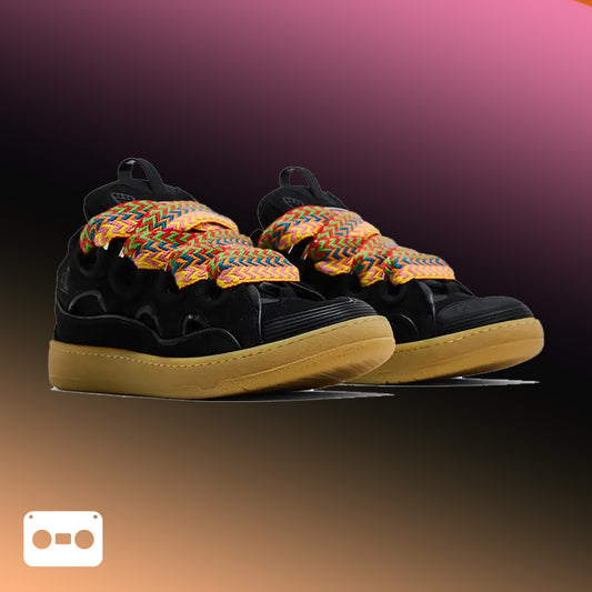 #Lanvin #Curb ##Sneakers #Black