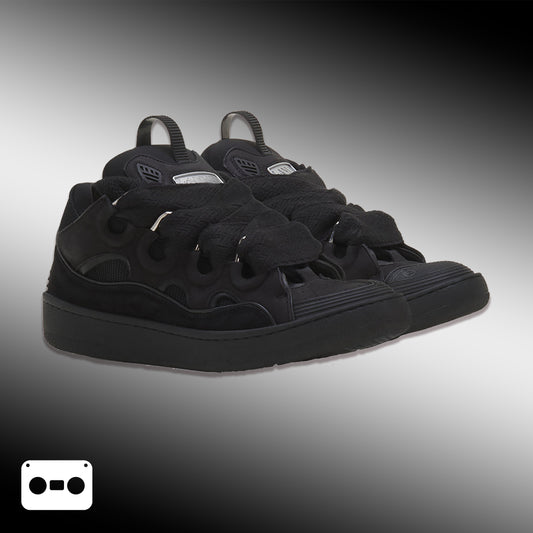 #Lanvin #Curb #Sneakers #Black