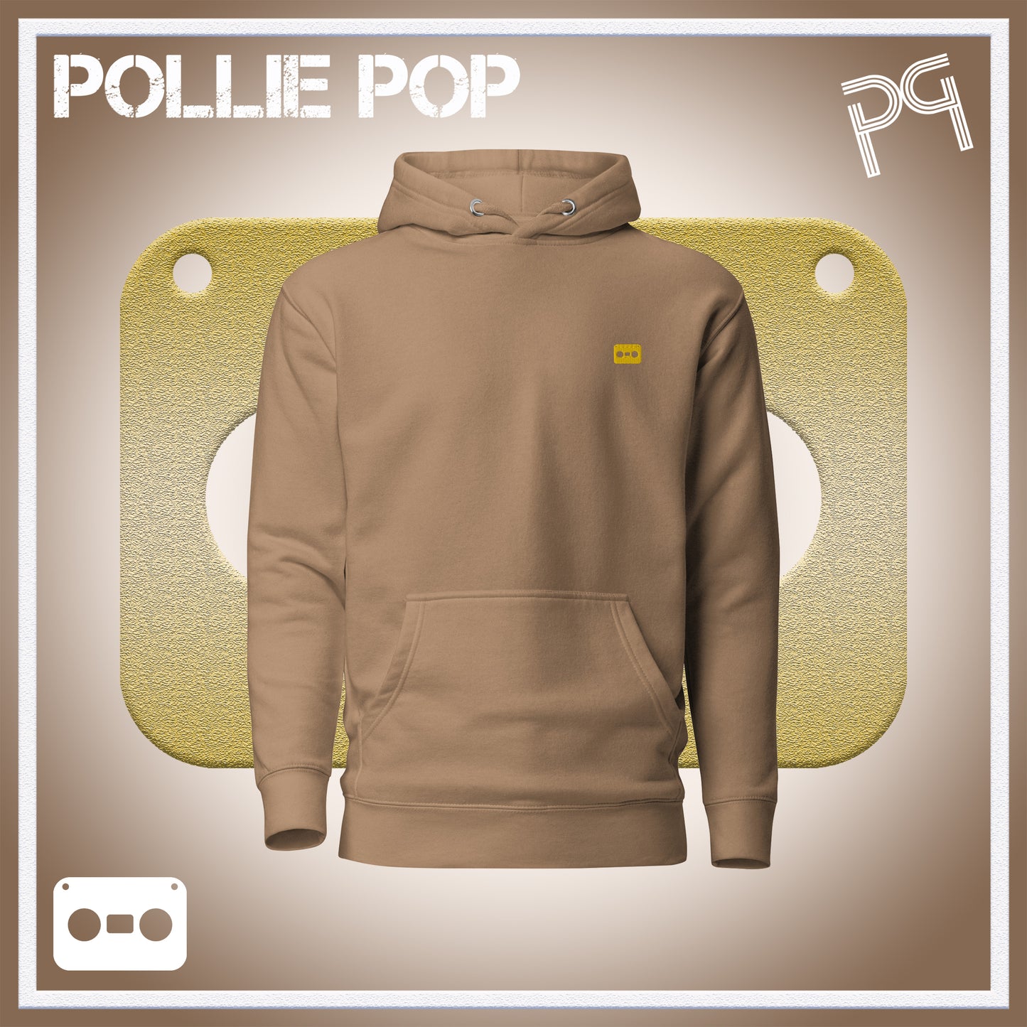 White Tape Hoodie 4