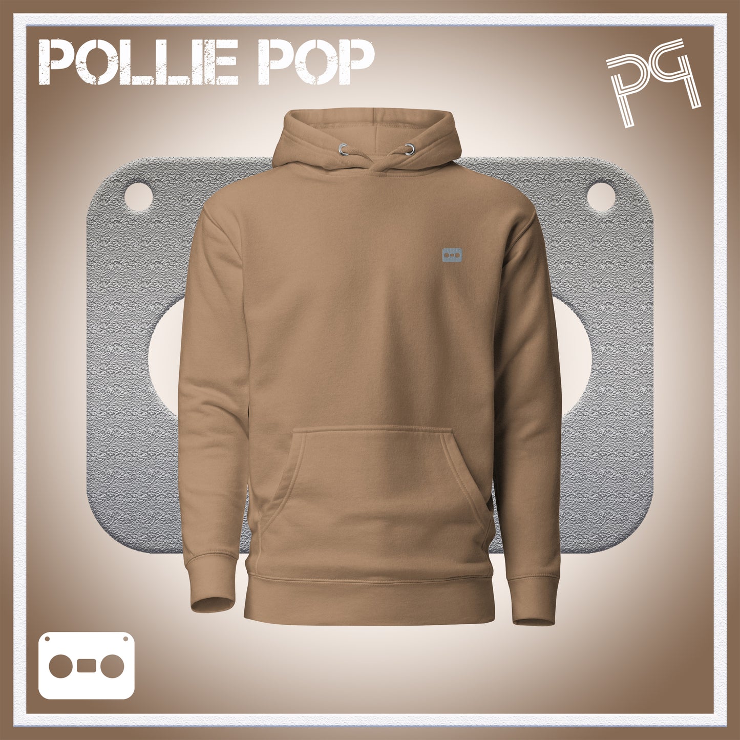 Ova Gray Tape Hoodie
