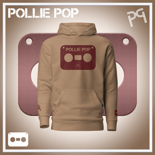 Big Wineberry Tape Hoodie
