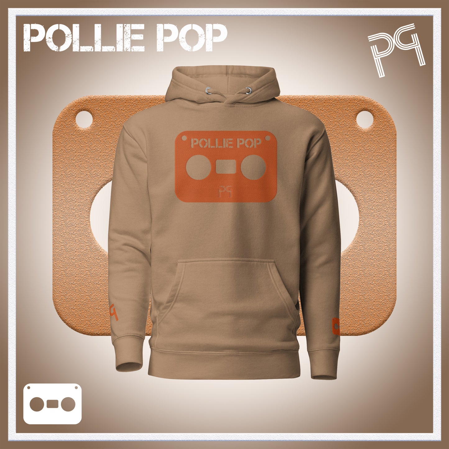 Big Orange Tape Hoodie