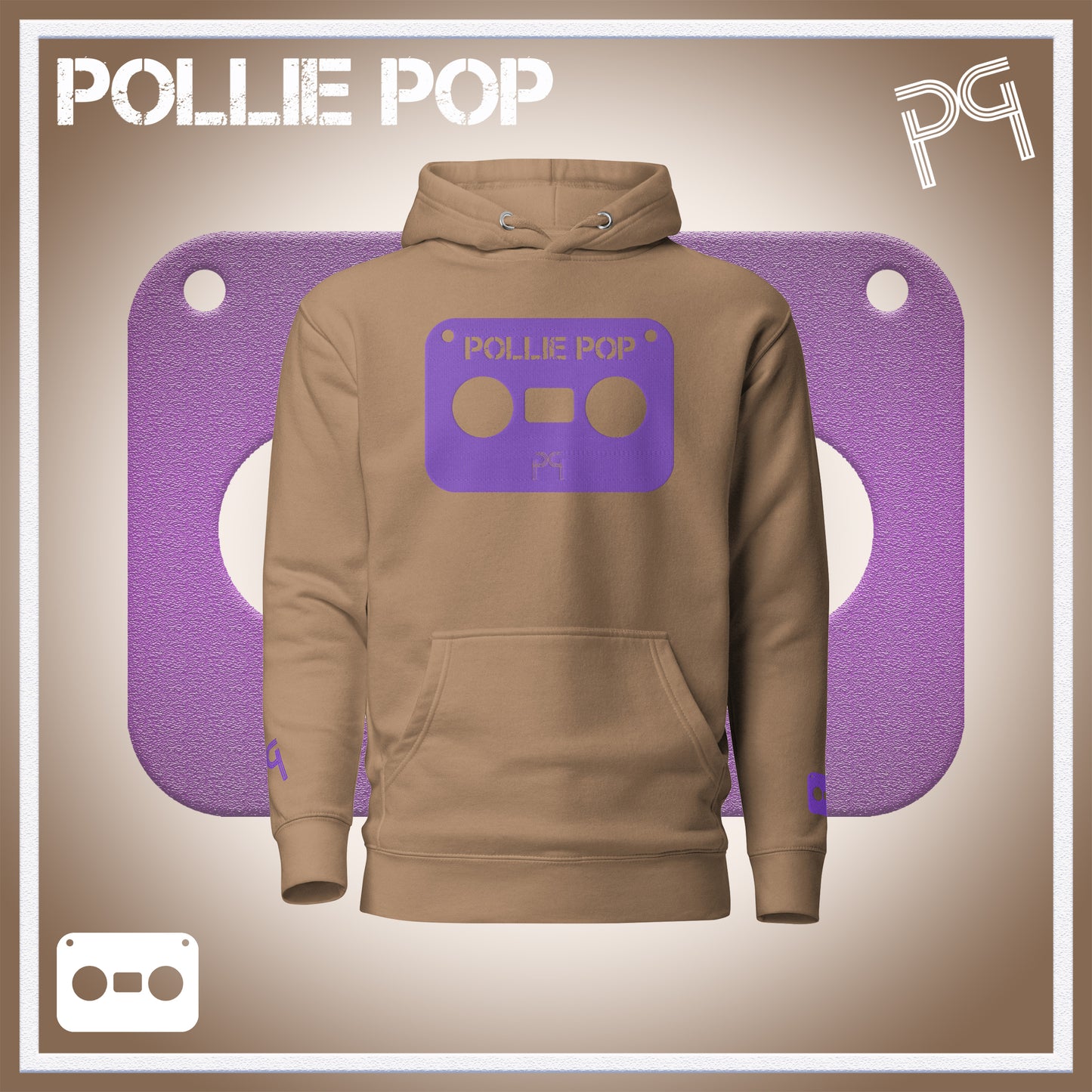 Big Purple Tape Hoodie