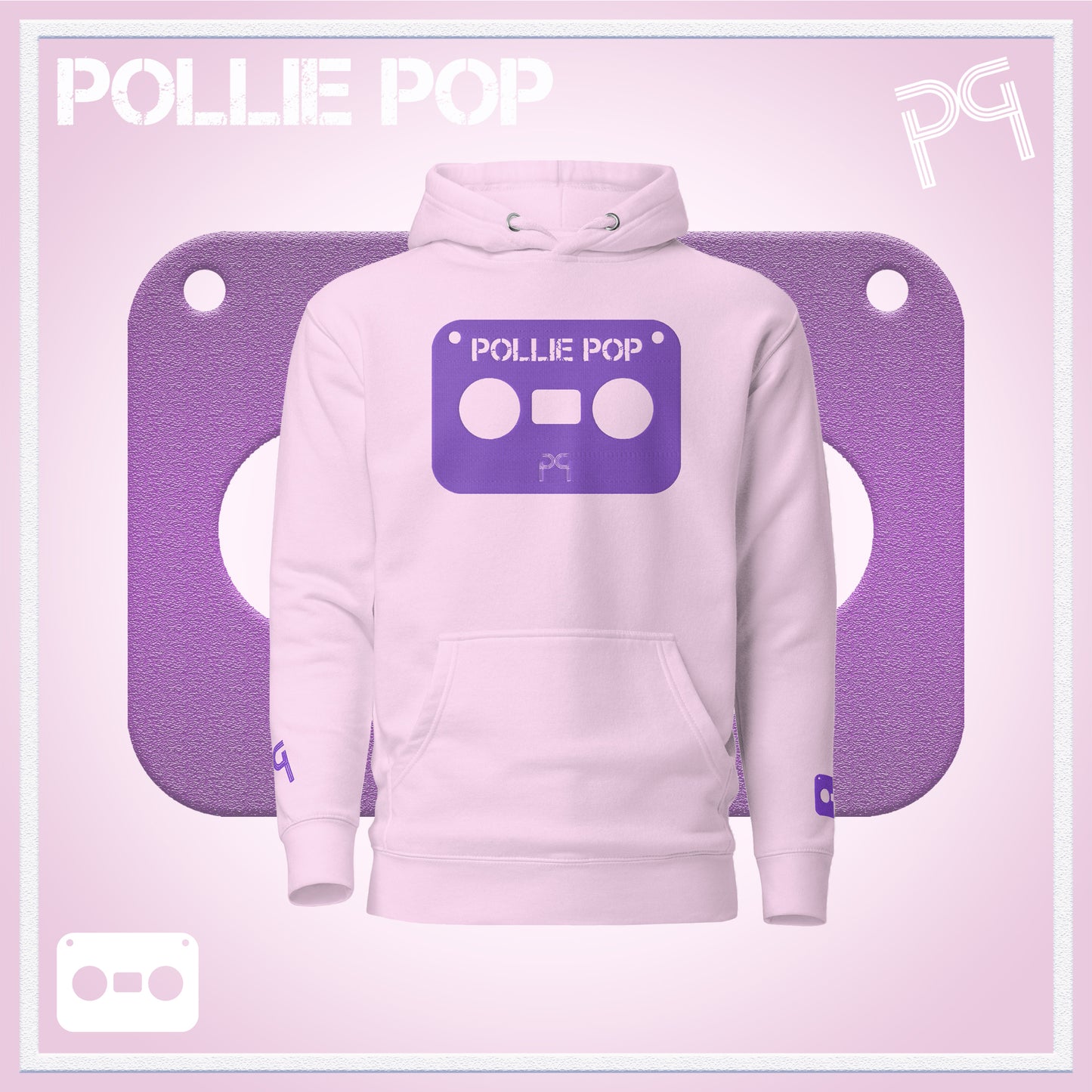 Big Purple Tape Hoodie