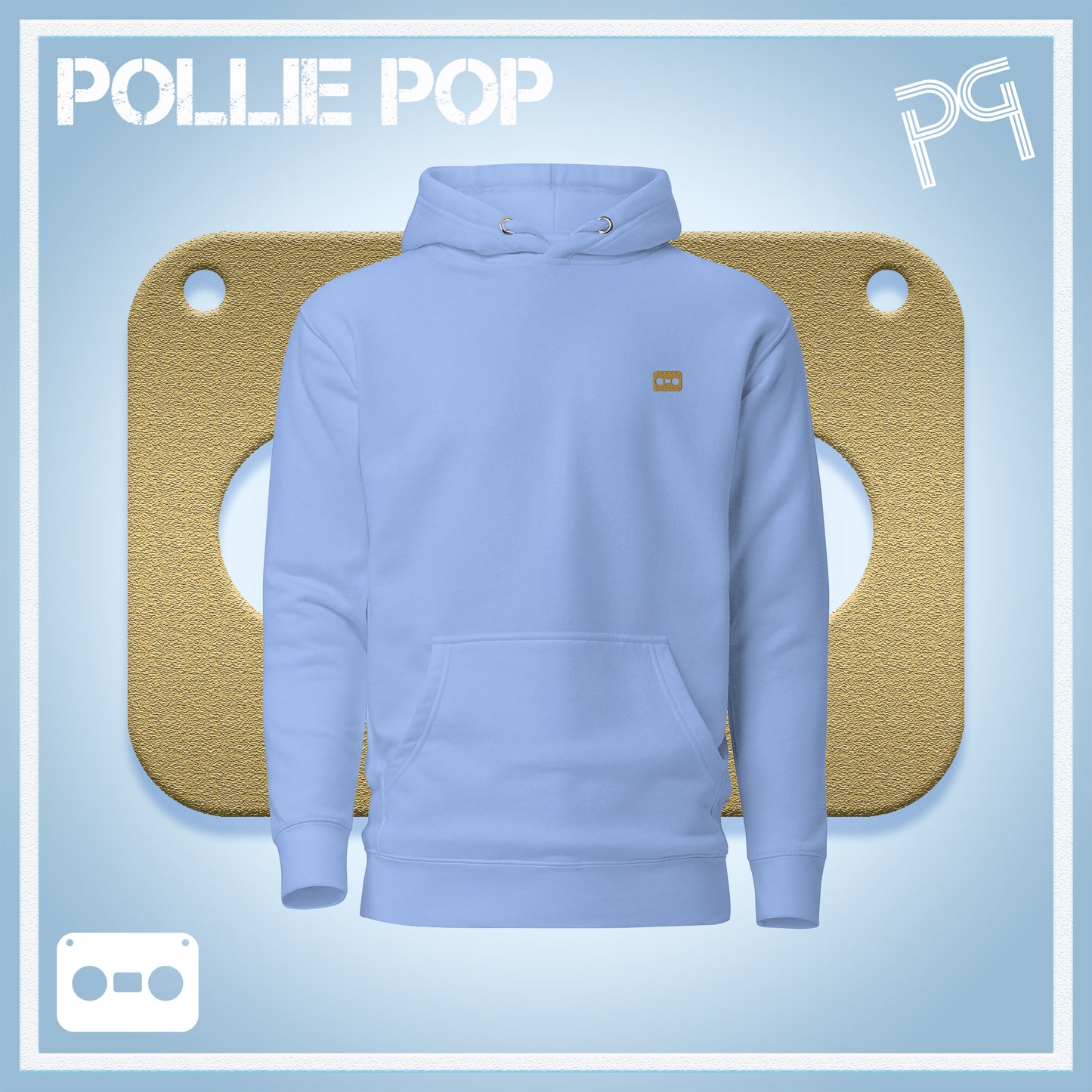Old Gold Tape Hoodie