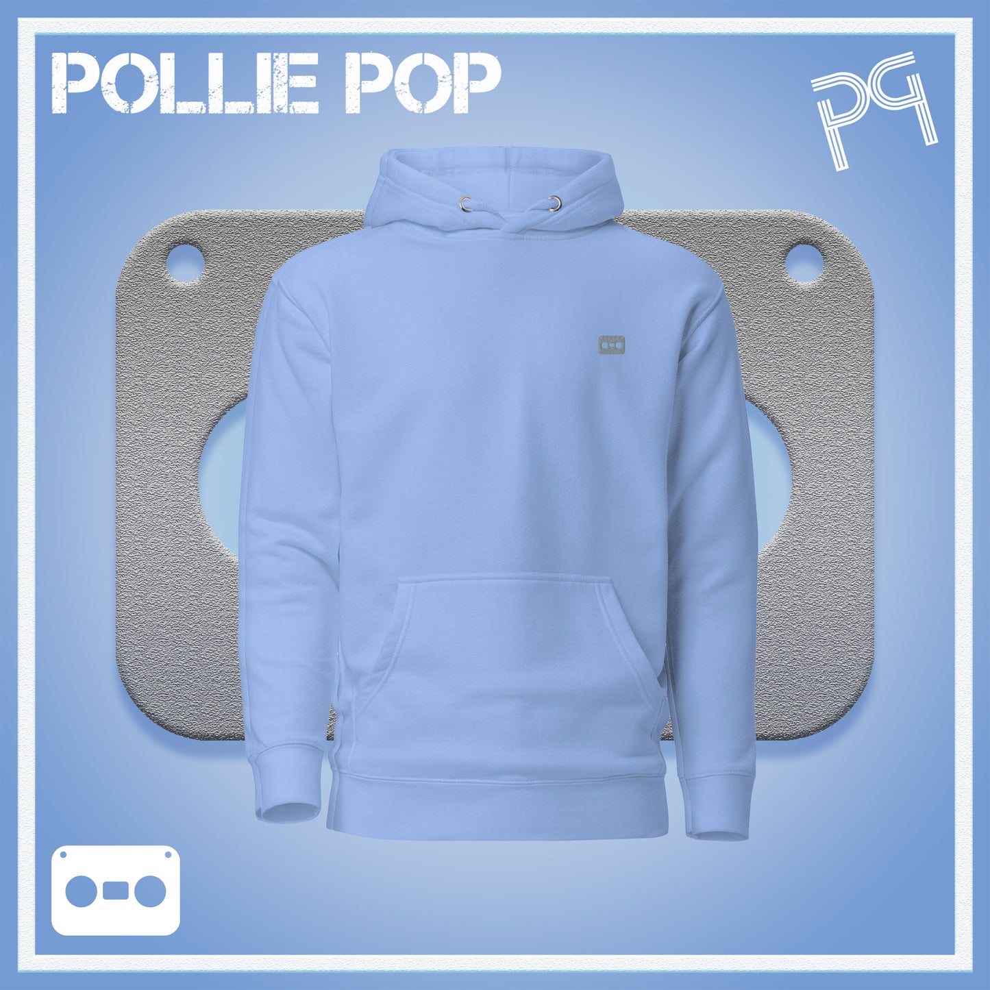 Ova Gray Tape Hoodie