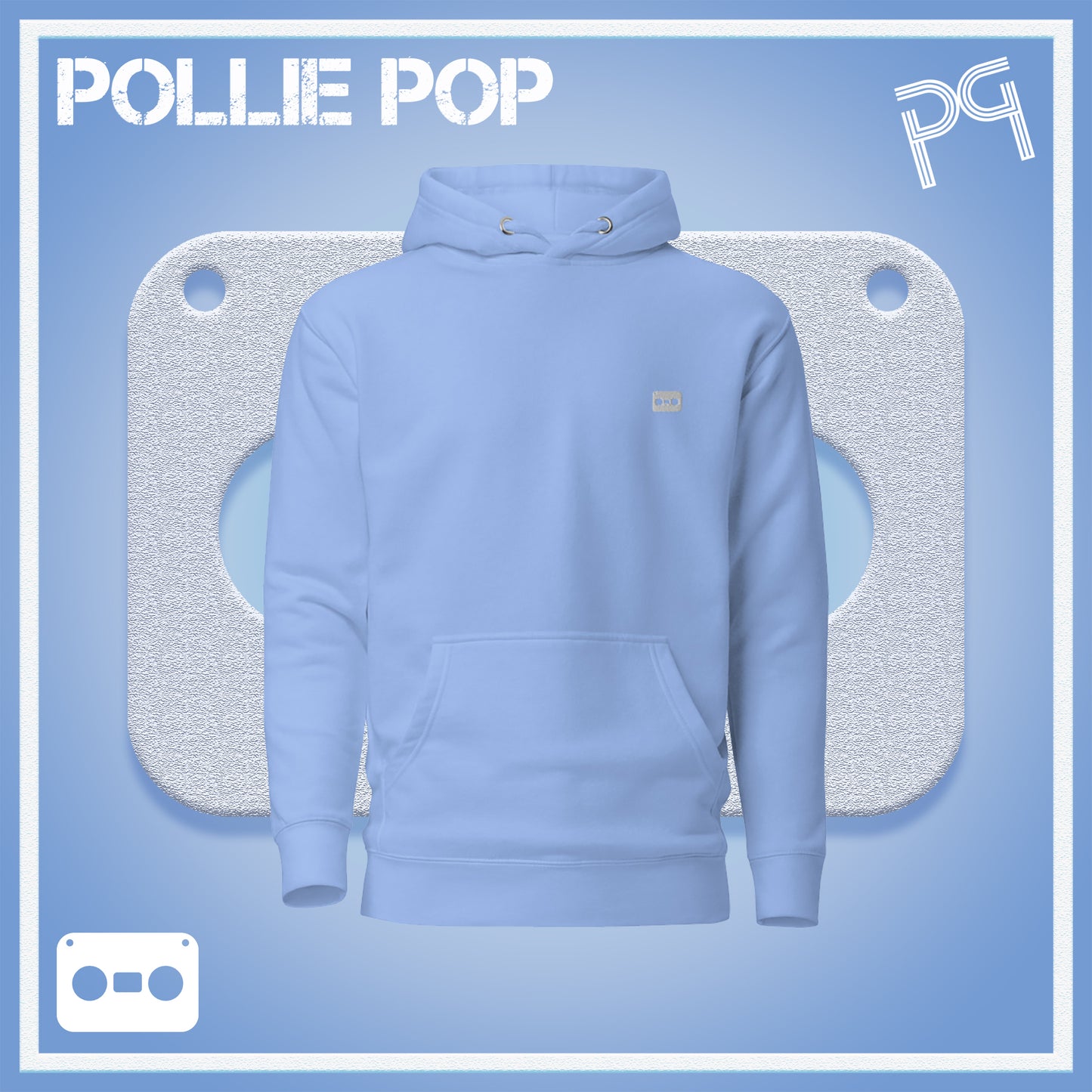 White Tape Hoodie 4