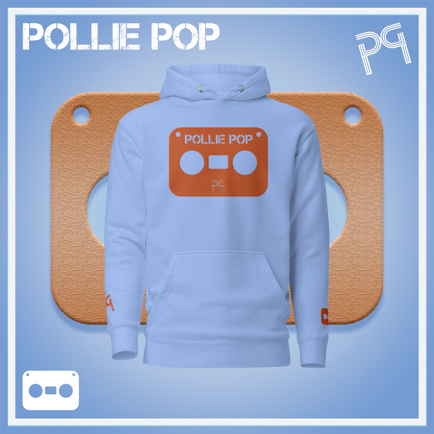 Big Orange Tape Hoodie