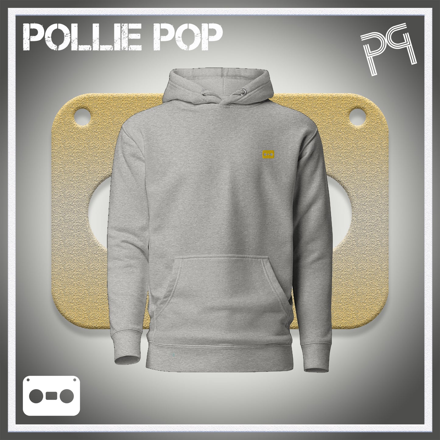 Gold Tape Hoodie