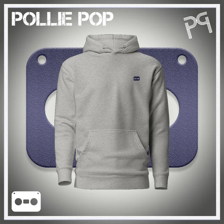 Navy Tape Hoodie