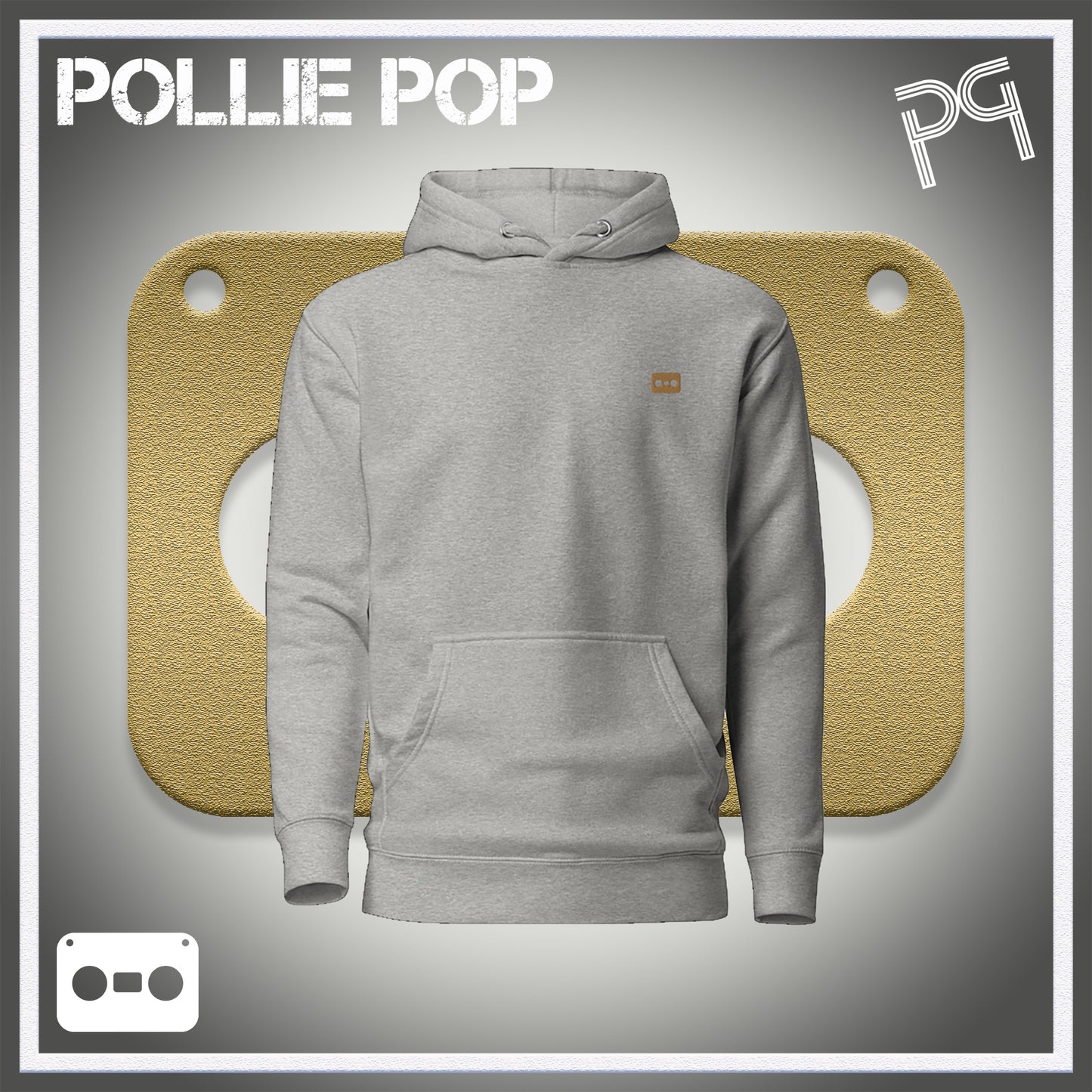 Old Gold Tape Hoodie