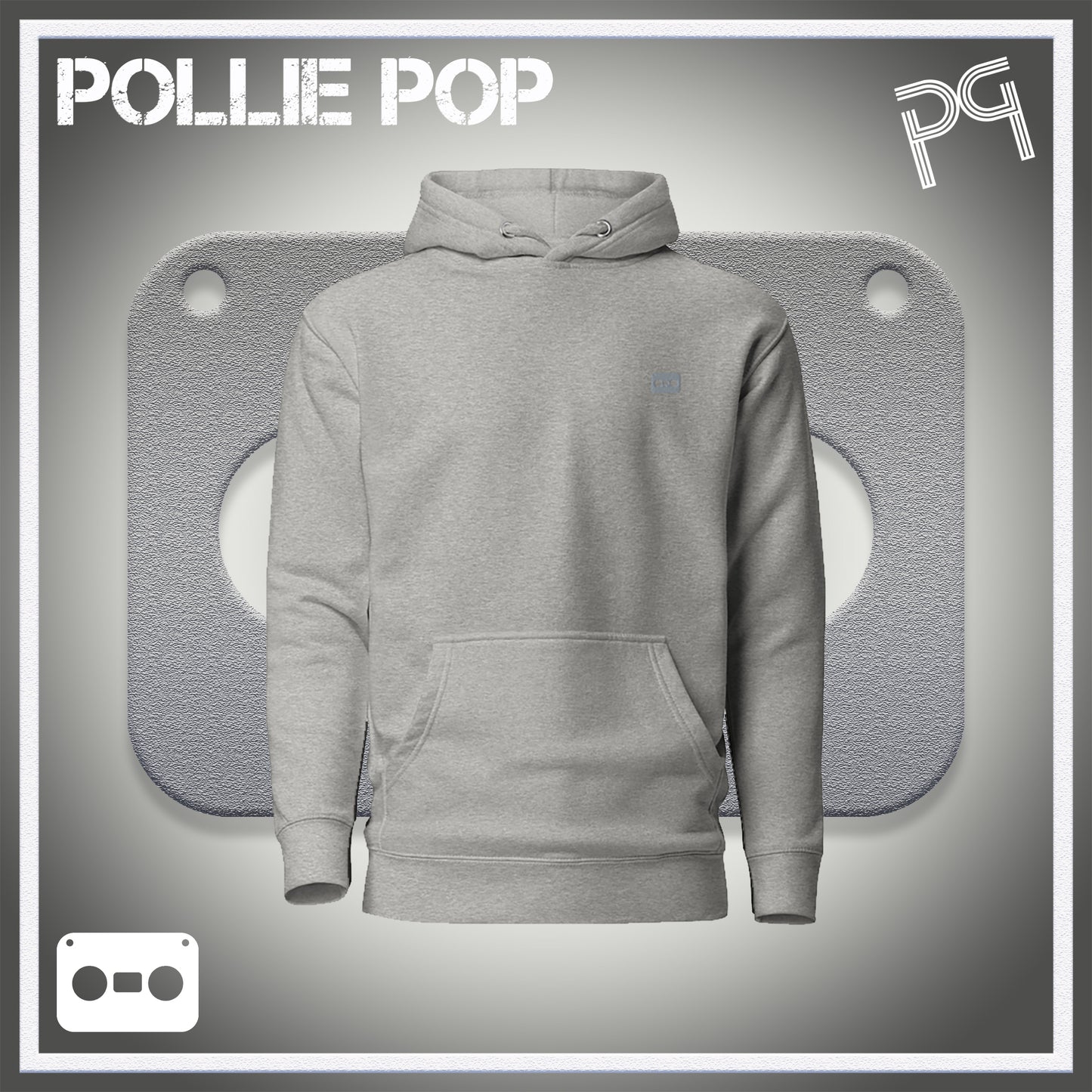 Ova Gray Tape Hoodie