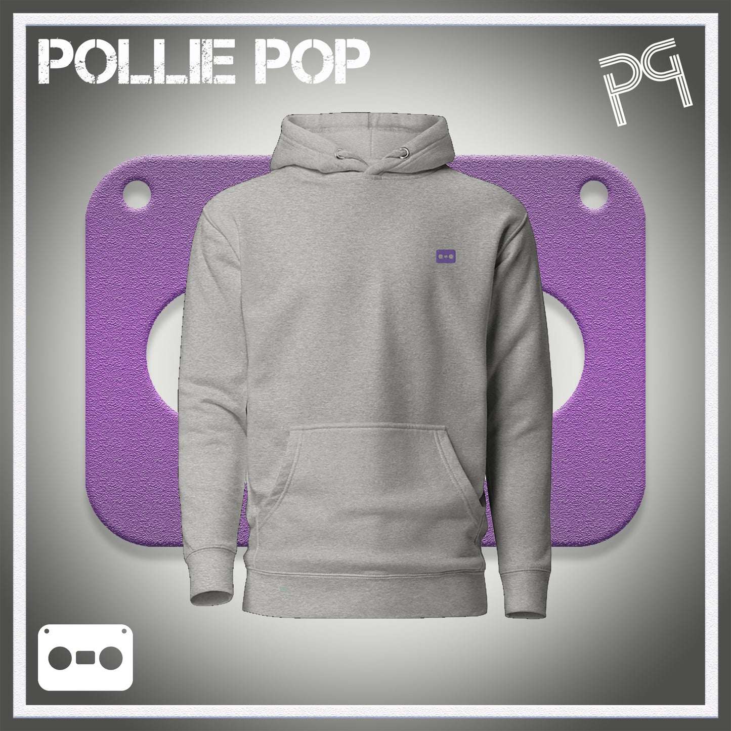 Purple Tape Hoodie 4