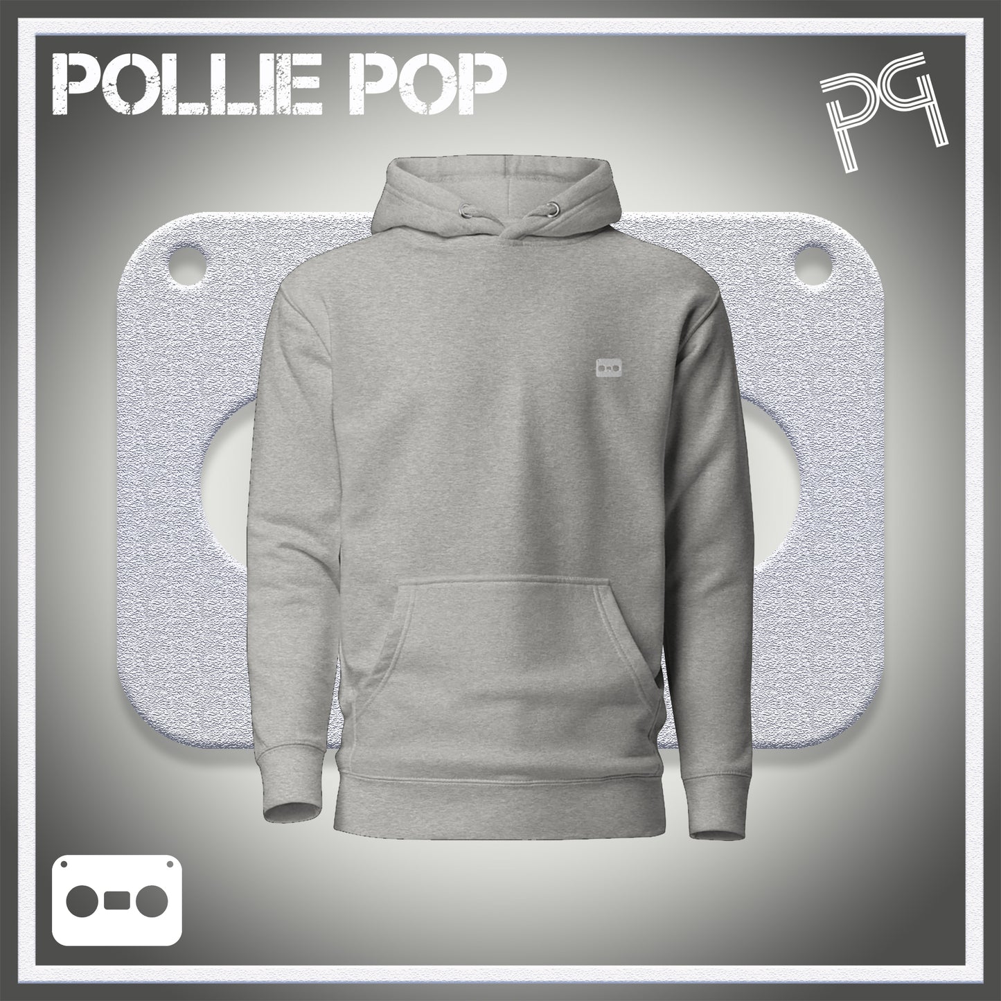 White Tape Hoodie 4