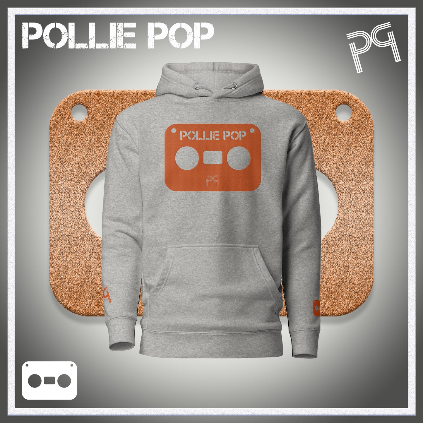 Big Orange Tape Hoodie
