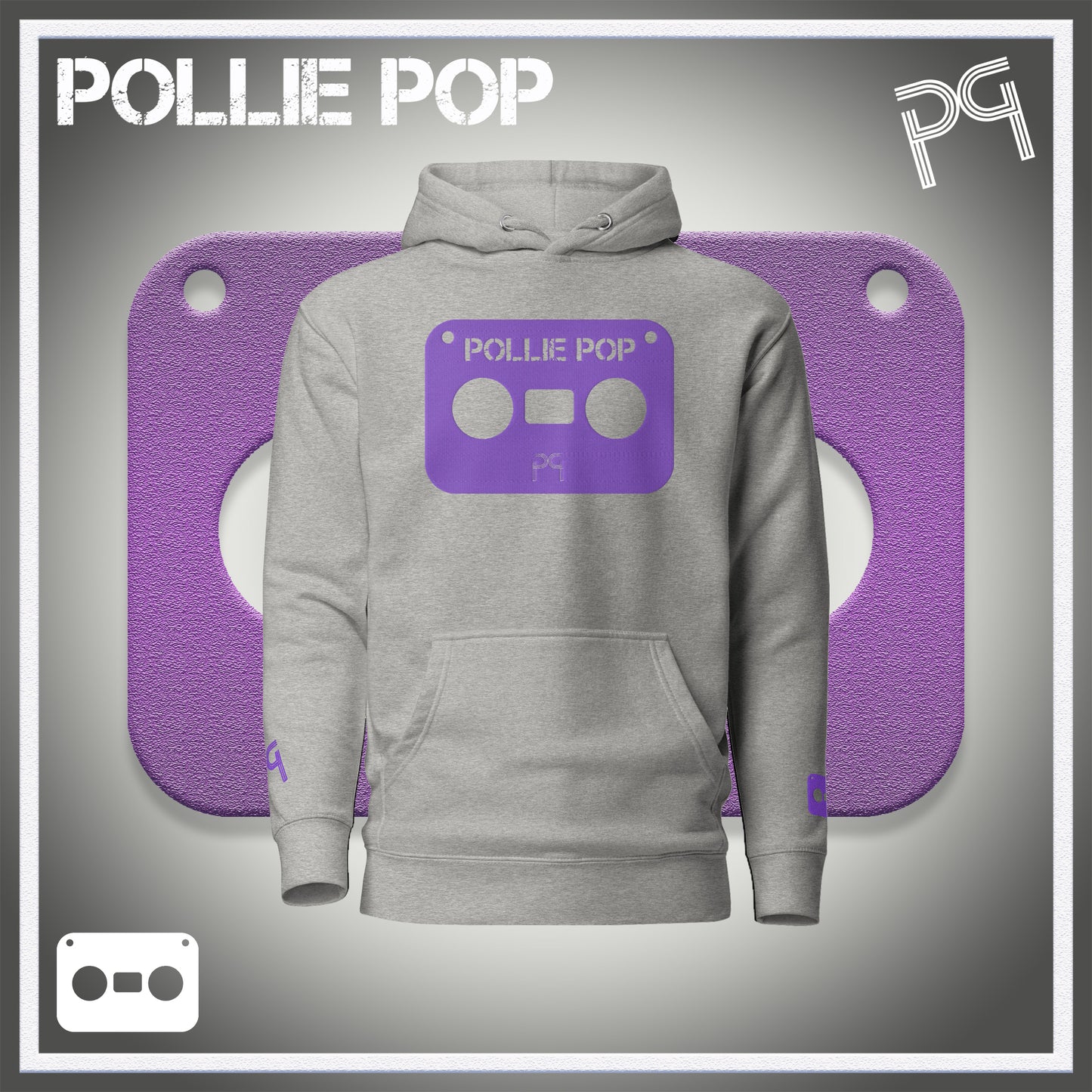 Big Purple Tape Hoodie