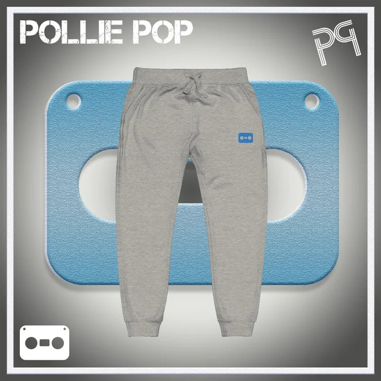 Teal Tape Joggers 4