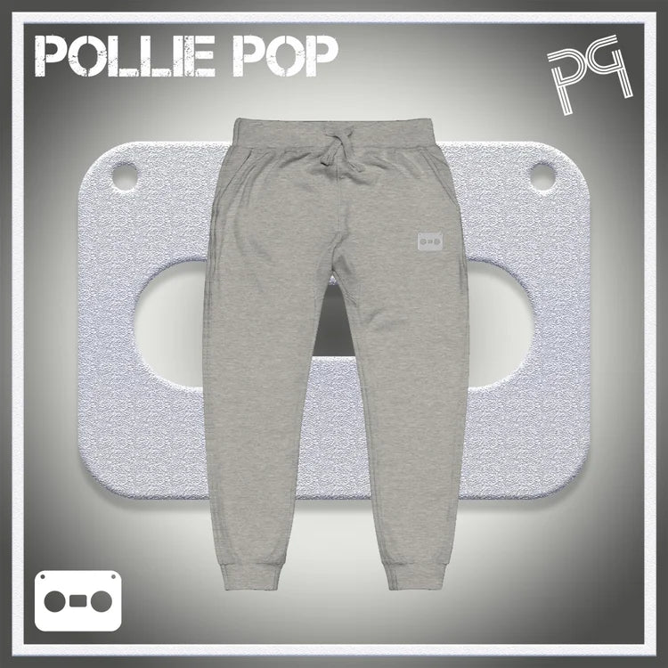 White Tape Joggers