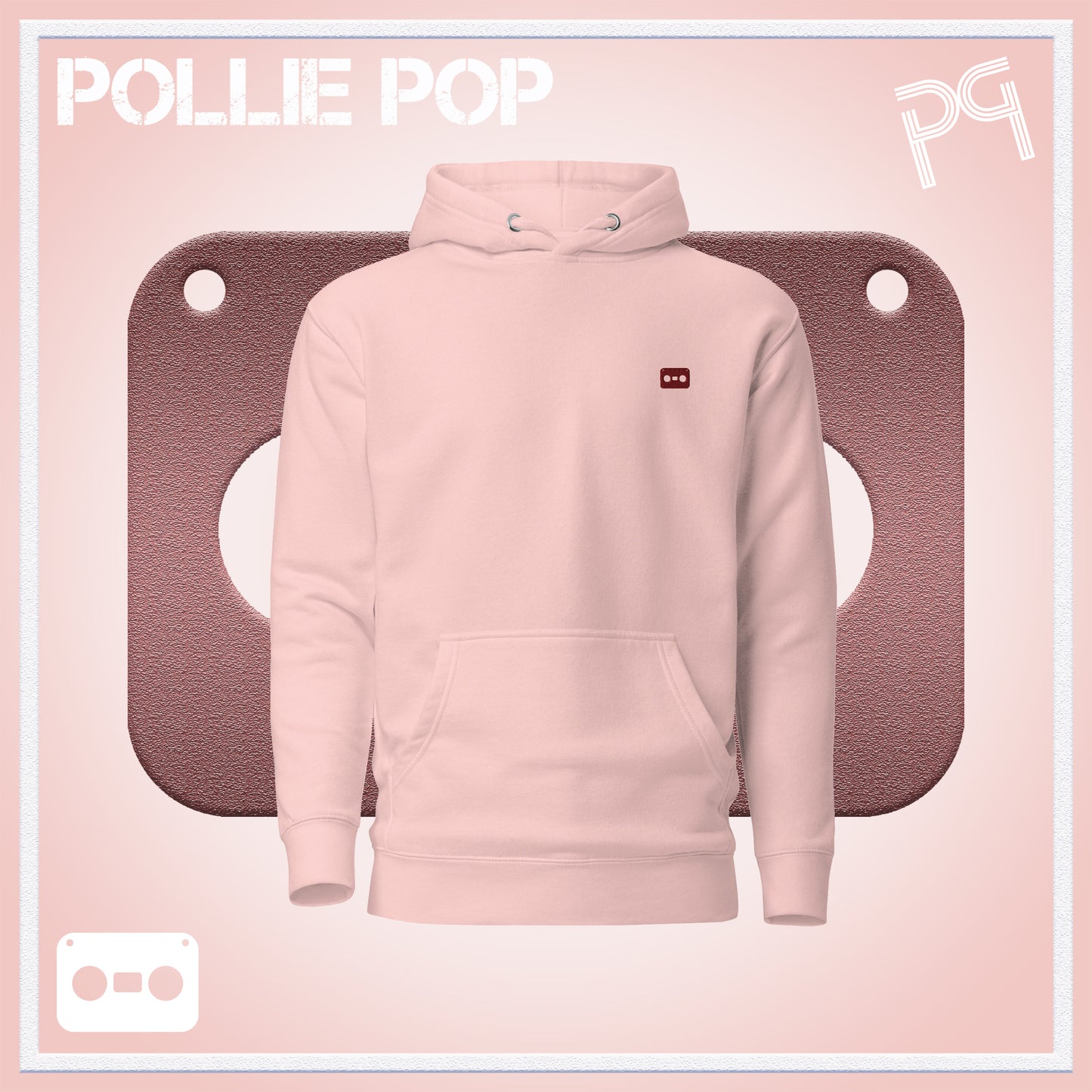 Wineberry Tape Hoodie