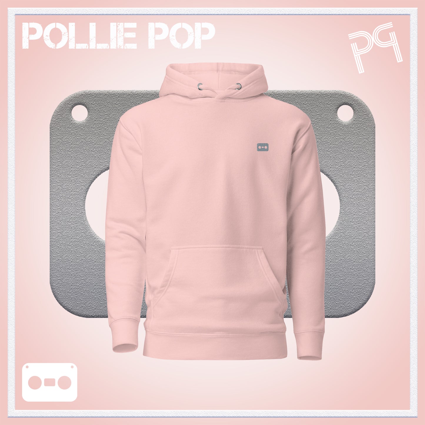 Ova Gray Tape Hoodie