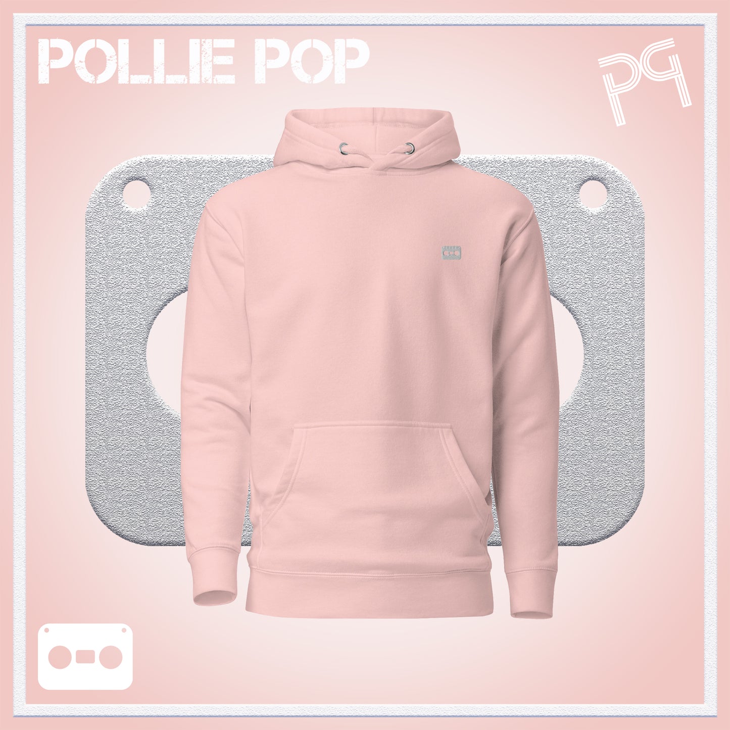White Tape Hoodie 4