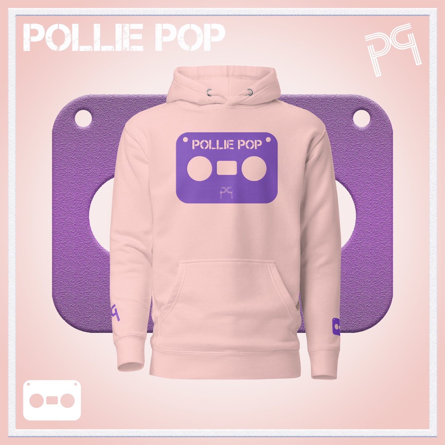 Big Purple Tape Hoodie