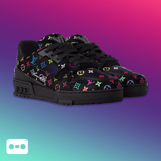 #LouisVuitton #LV x #TM - #LV #Trainer #Sneaker #Black