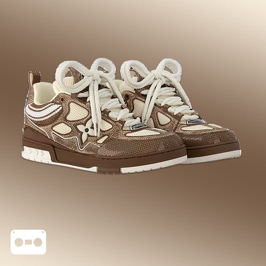 #LouisVuitton #LV #Skate #Sneaker #Brown