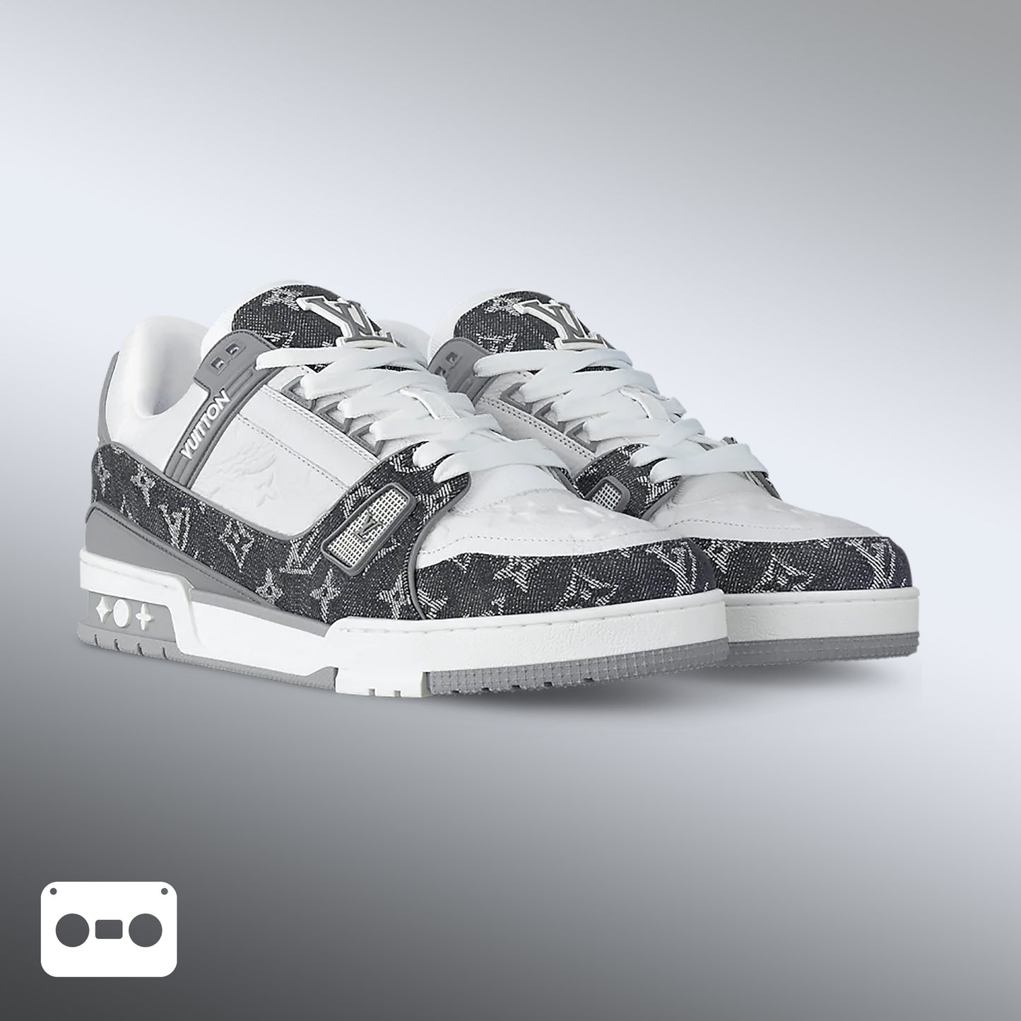 #LouisVuitton #LV #Trainer #Sneaker #GrayWhite