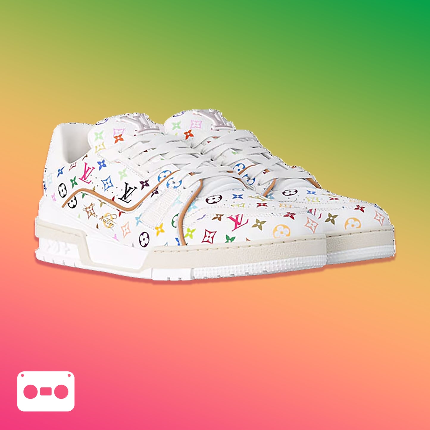 #LouisVuitton #LV x #TM - #LV #Trainer #Sneaker #White