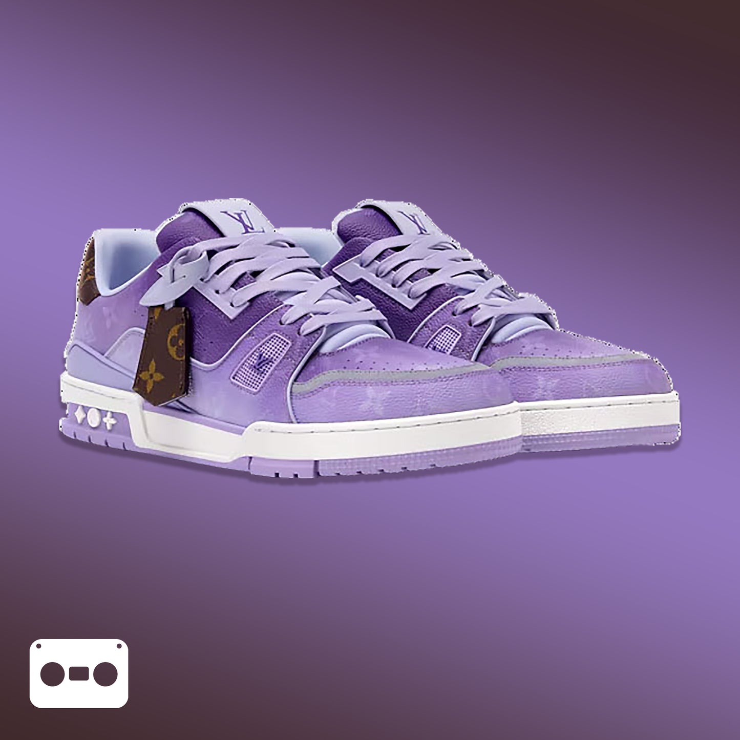 #LouisVuitton #LV #Trainer #Sneaker #Violet