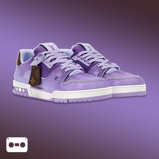 #LouisVuitton #LV #Trainer #Sneaker #Violet